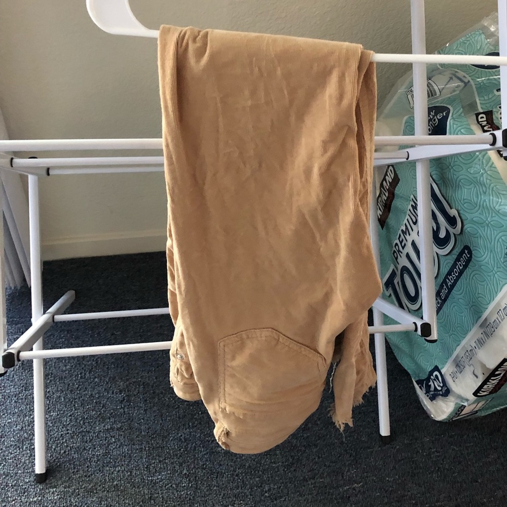 Corduroy flare jeans free people worn once